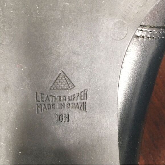 Wesley & Co Shoes Women’s 10 M Vtg Lace Up Black Leather Dark Gothic‎ Steam Punk - Picture 10 of 12